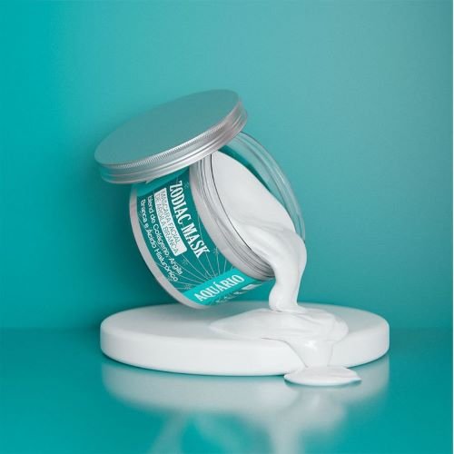 Máscara Facial Zodíaco de Argila Branca Aquário 120g – Smart