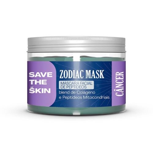 Máscara Facial Zodíaco de Argila Branca Aquário 120g – Smart